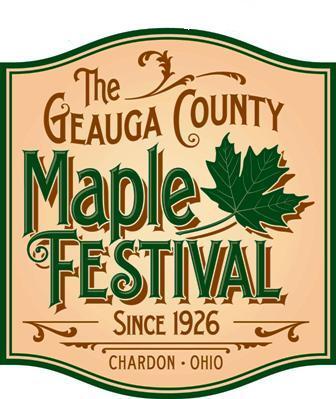 Geauga County Maple Festival event logo
